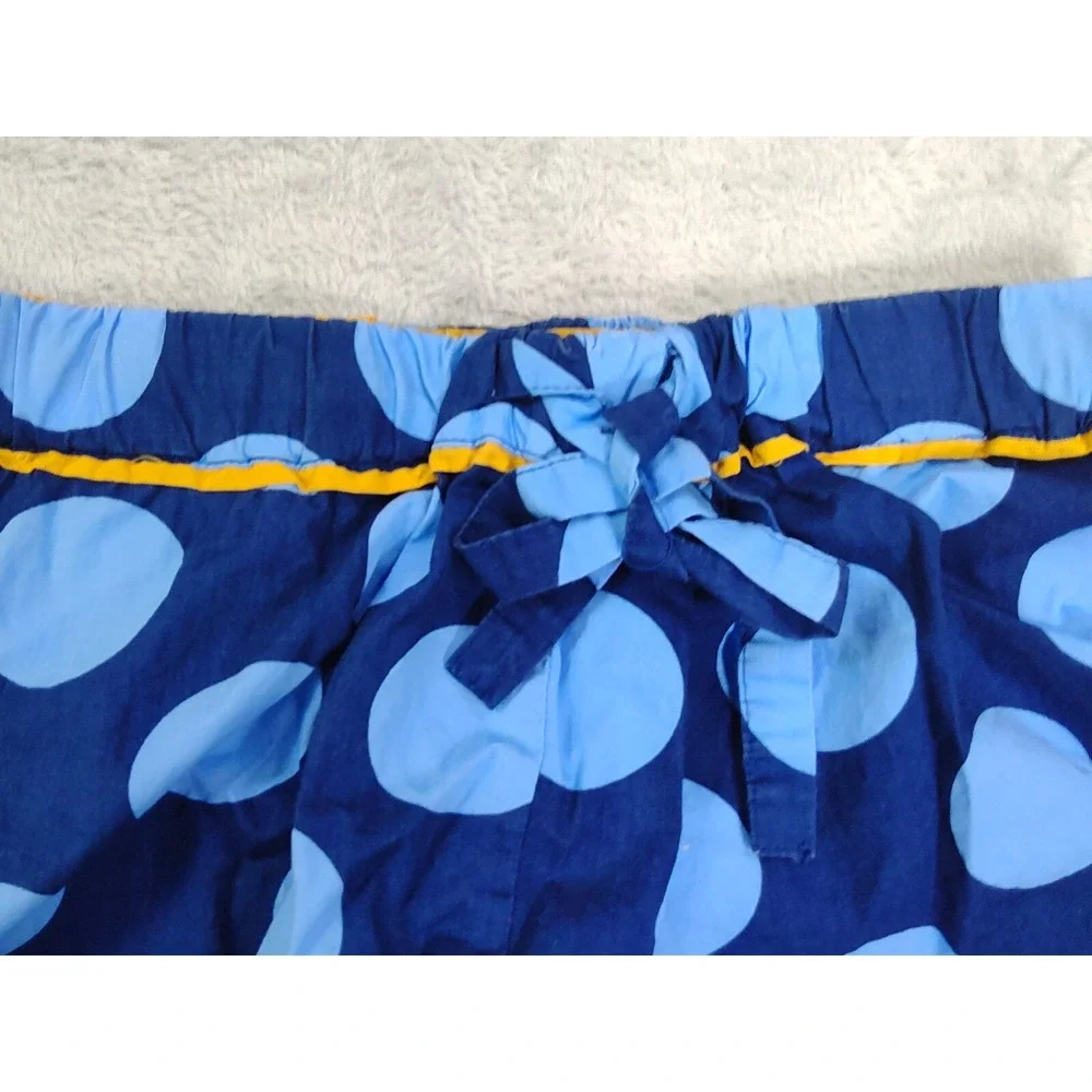 Georgia Tech Shorts Womens Size Medium Blue Lounge Shorts Draw String